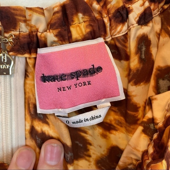 KATE SPADE panthera cheetah print dress - Picture 6 of 9